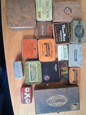 Vintage tobacco tins. for sale  IPSWICH