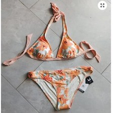 NOVO Conjunto Superior e Inferior Rip Curl Papaya Punch Halter Grande comprar usado  Enviando para Brazil
