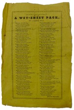 [SARATOGA SPRINGS WATER CURE] A Wet-Sheet Pack Poem & Adverts comprar usado  Enviando para Brazil