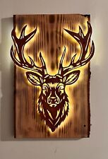 Wandbild dekoration hirsch gebraucht kaufen  Wolfen