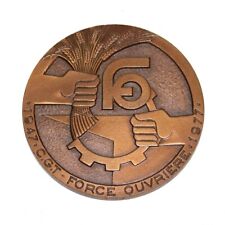 Médaille vintage bronze d'occasion  Cerisy-la-Salle