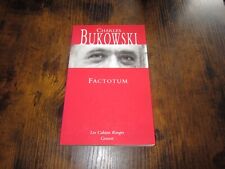 Charles bukowski factotum d'occasion  Versailles
