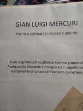 Autografo pnf gian usato Autografo pnf gian usato  Zerbolo