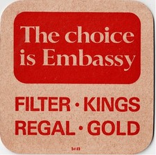Choice embassy filter for sale  RAINHAM