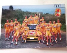 Cartolina ciclismo team usato  Caserta