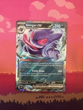 Pokemon Card Gengar ex 104/162 Temporal Forces quase em perfeito estado comprar usado  Enviando para Brazil