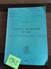 Attività matematiche base usato  Pordenone