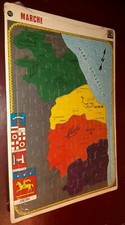 Vintage cartina geografica usato  Palo del Colle