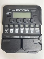 Pedal de efeitos múltiplos Zoom G1 para guitarra elétrica com caixa e manual (usado) comprar usado  Enviando para Brazil