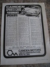 Camden sports cars for sale Camden sports cars for sale  BRISTOL