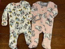 Disney Baby 2 peças Macacão Minnie Mouse de lã com zíper bebê menina - Tamanho 3-6m comprar usado  Enviando para Brazil