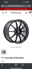 Lenso project wheels for sale  ABINGDON