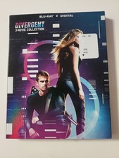 DIVERGENT, 3-MOVIE COLLECTION, BLU-RAY W/SLIPCOVER comprar usado  Enviando para Brazil