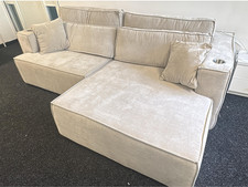 Cream electric sofa for sale  OSSETT