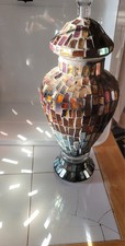 Mosiac glass urn for sale  Shelbyville