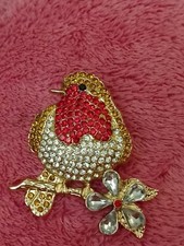 Robin brooch diamantes.multico for sale  BRADFORD