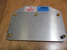 Placa de apoio universal de alumínio para motocicleta 7 1/4" x 5 1/2" comprar usado  Enviando para Brazil
