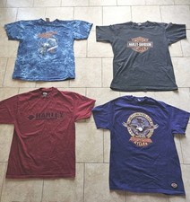 Usado, 4 camisetas masculinas grandes vintage de motocicleta Harley Davidson dos anos 1990 e 2000 comprar usado  Enviando para Brazil