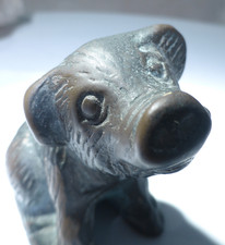 Brass pig paperweight for sale  REDRUTH