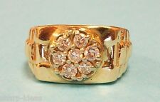 Mens diamond cluster for sale  Russellville