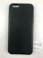 Capa de couro genuína original autêntica OEM Apple para iPhone 6 6S PRETA comprar usado  Enviando para Brazil