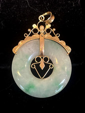 14k gold jade for sale  Andover