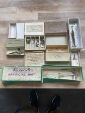Vintage lures boxes for sale  ELLESMERE PORT