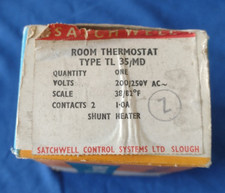 Vintage satchwell thermostat for sale  KNEBWORTH