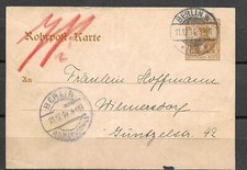 1914 rohrpost karte gebraucht kaufen  Leipzig