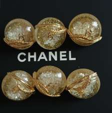 Używany, Chanel rzadki designerski złoty guzik | rozmiar 6 szt - 22mm na sprzedaż Używany, Chanel rzadki designerski złoty guzik | rozmiar 6 szt - 22mm na sprzedaż  PL