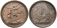 Medaglia 1718 carlo usato  Salerno