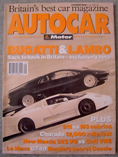 Autocar diablo bugatti for sale  UK