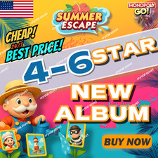 Adesivos Mogo / Summer Escape / 4-6 estrelas! comprar usado  Enviando para Brazil