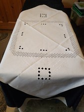Antik tischdecke weiß gebraucht kaufen  Rehburg-Loccum