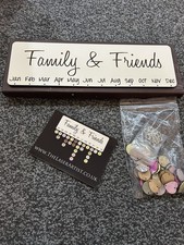 Family birthday wall for sale  HOUGHTON LE SPRING