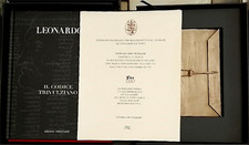 Leonardo vinci. codice usato  Reggello