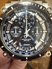 Bulova Precisionist Chrono Masculino 47 MM 98B316 EUA 🇺🇸 somente envio comprar usado Bulova Precisionist Chrono Masculino 47 MM 98B316 EUA 🇺🇸 somente envio comprar usado  Enviando para Brazil