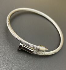 Bracciale acciaio regolabile usato  Catania