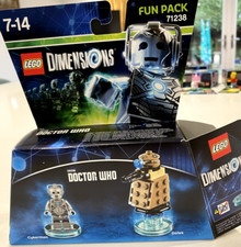 Lego dimensions cyberman for sale  SWINDON