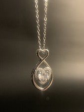 Infinity heart sparkling for sale  Manitowoc