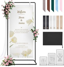 Wedding welcome sign for sale  Concord