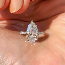 4ct pear cut for sale  Nesconset
