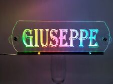 Targa luminosa nome usato  San Pietro a Maida