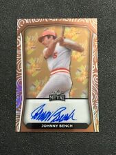 JOHNNY BENCH 2024 FOLHA DE METAL AÇÃO DE GRAÇAS AUTO CORNUCÓPIA PRISMÁTICA 1/2 SP comprar usado  Enviando para Brazil