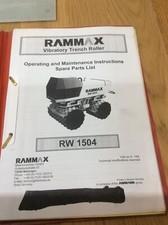 Rammax remote control for sale  BODMIN