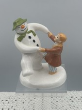 Coalport snowman first for sale  RIPLEY