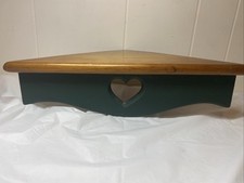 Vintage wooden heart for sale  Monmouth