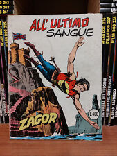 Zagor scritta rossa usato  Riposto