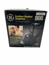 Auriculares telefónicos inalámbricos GE 40 canales escaneo 900 MHz probado funcionando segunda mano  Embacar hacia Mexico