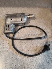 Broca elétrica vintage Black & Decker Utility 1/4” gato sem HU-1 funciona, usado comprar usado  Enviando para Brazil